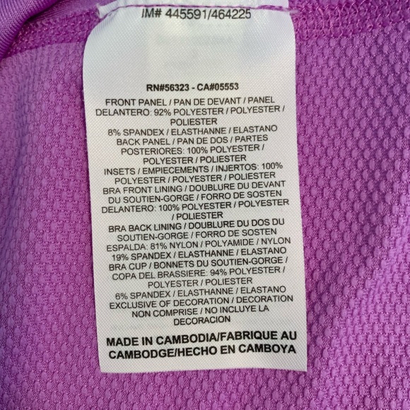 Nike Dri-Fit Built-in- Bra Performance Tank Small - Picture 8 of 8